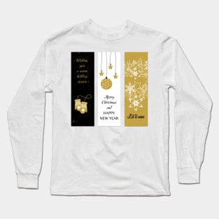 Christmas banner 4 Long Sleeve T-Shirt